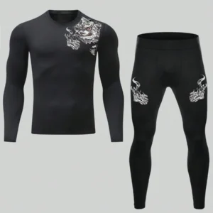 Animal Print Crew Pants