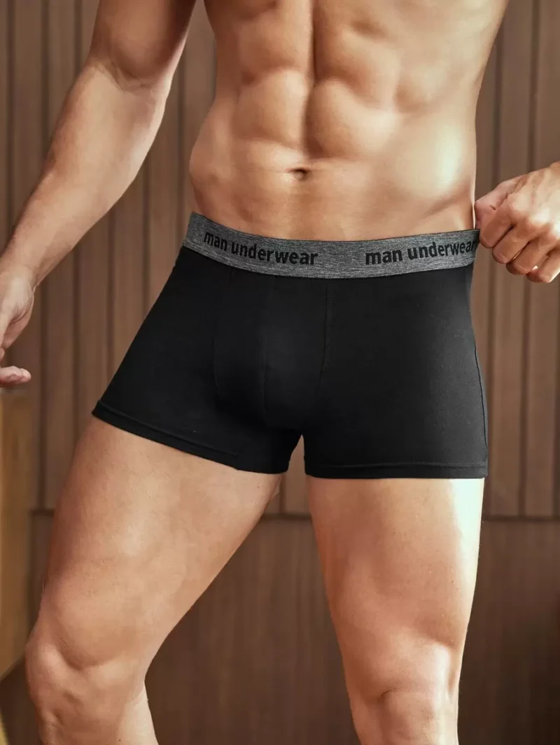 Letter Graphic Boxer Brief