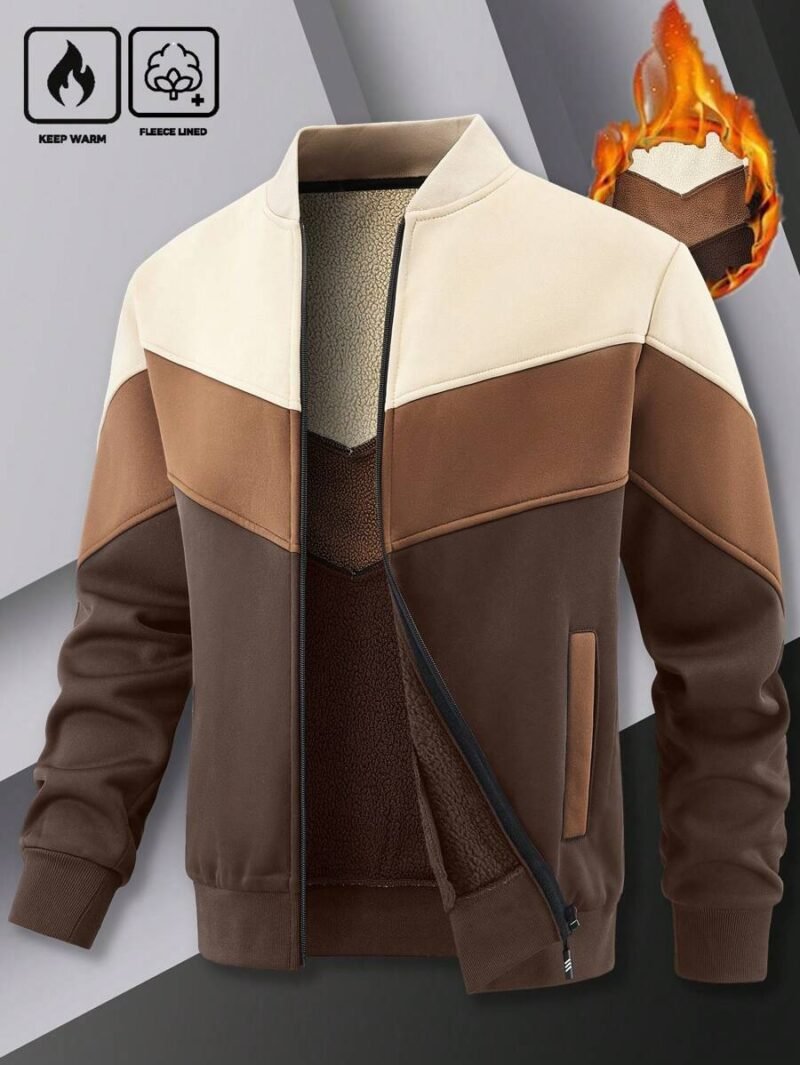 Casual Loose Fit Thermal Lined  Jacket
