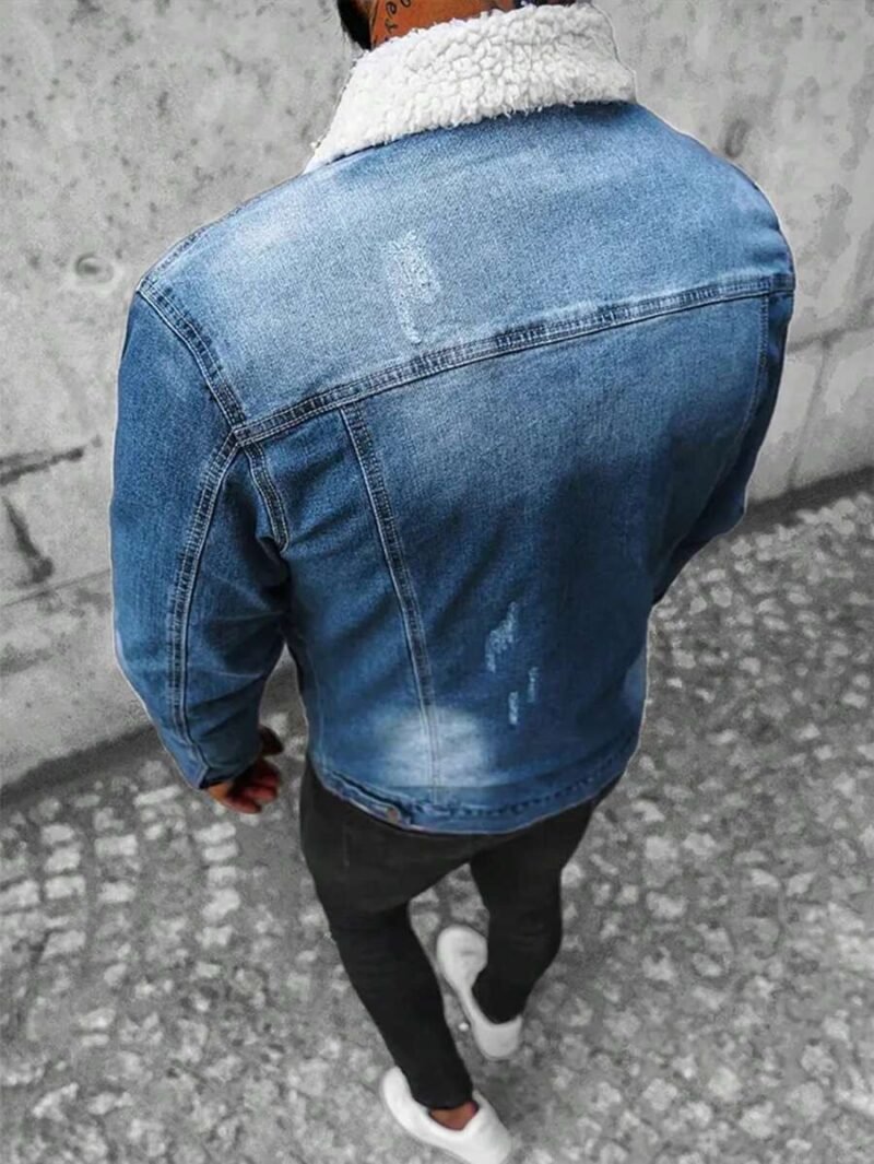 American Style Denim Jacket Autumn Winter