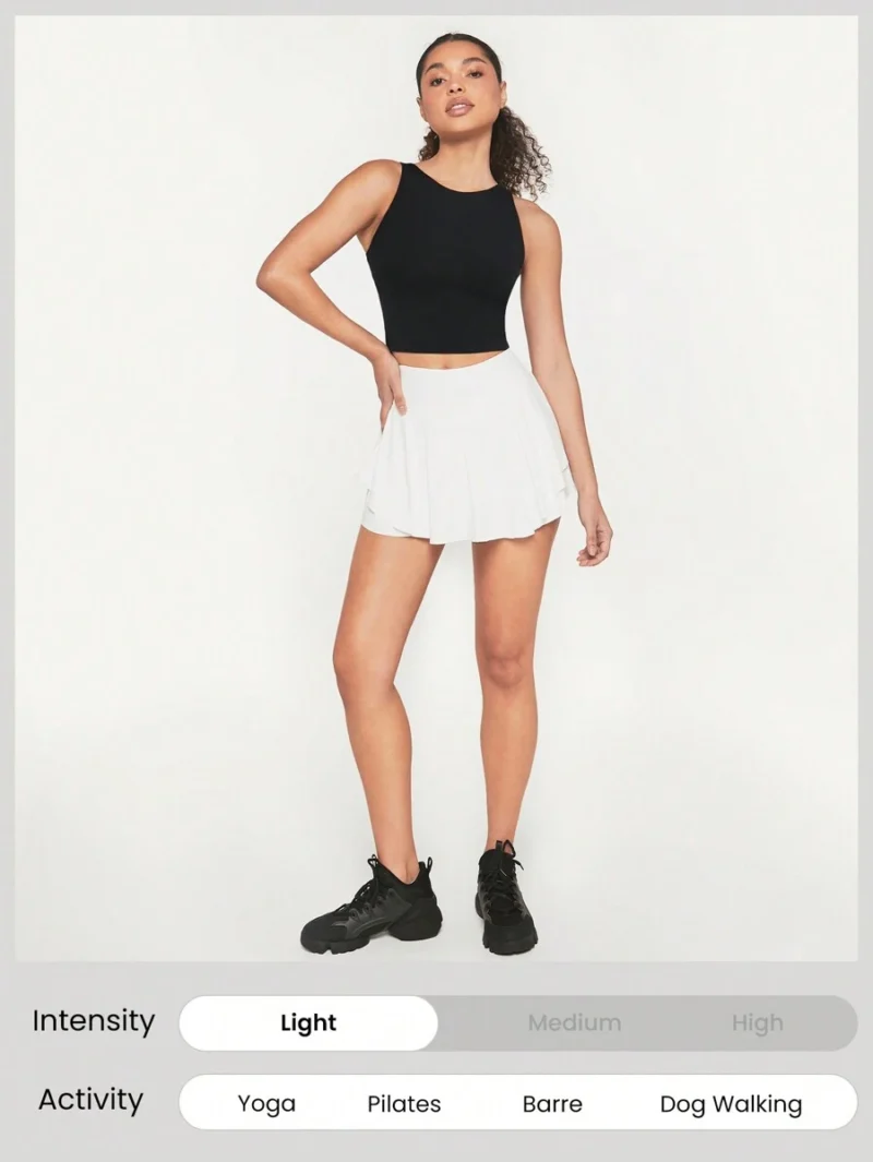 Longline U Back Sports Bra Tank Top