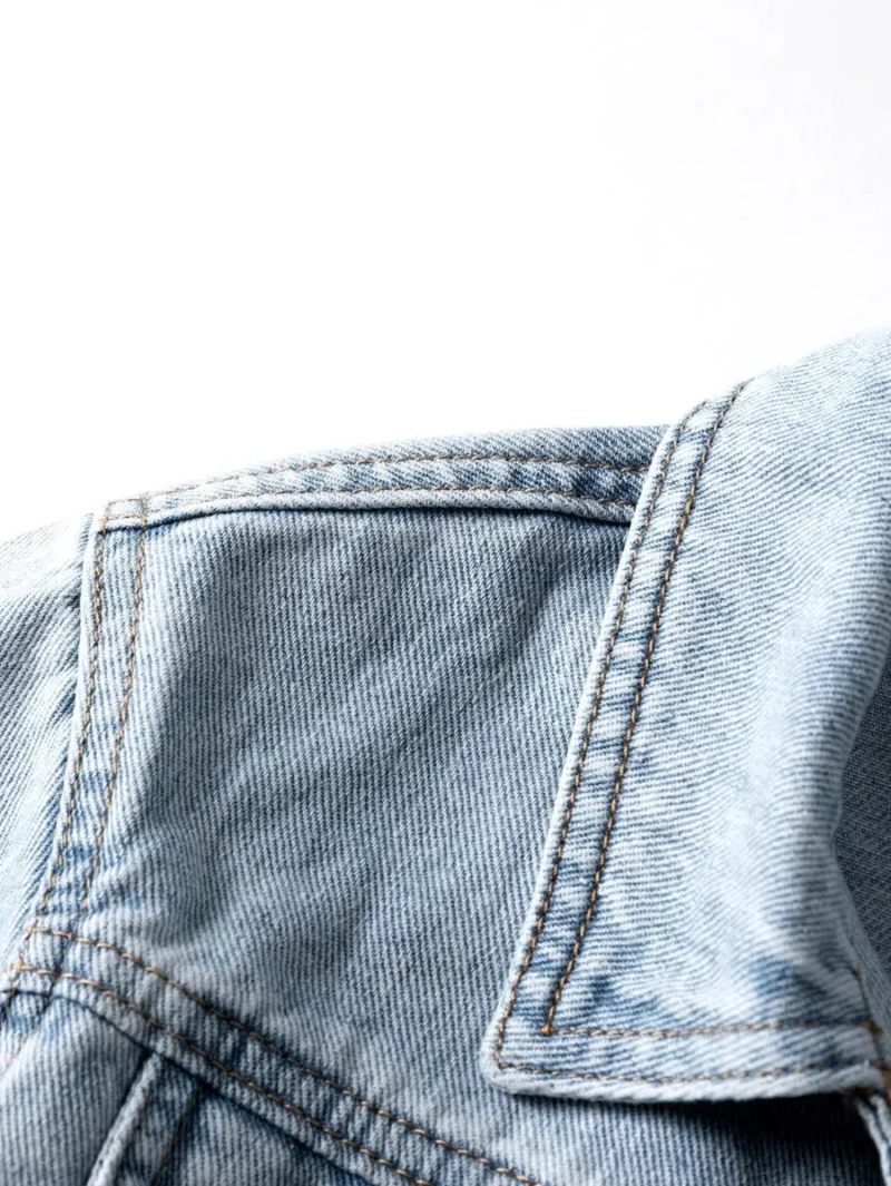 Casual Loose Fit Denim Jacket Fashionable And Versatile
