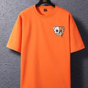Casual Cartoon Slogan Print T Shirt Summer