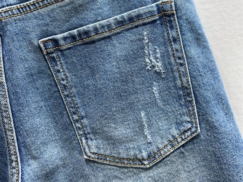 Denim Shorts Vintage Wash Versatile
