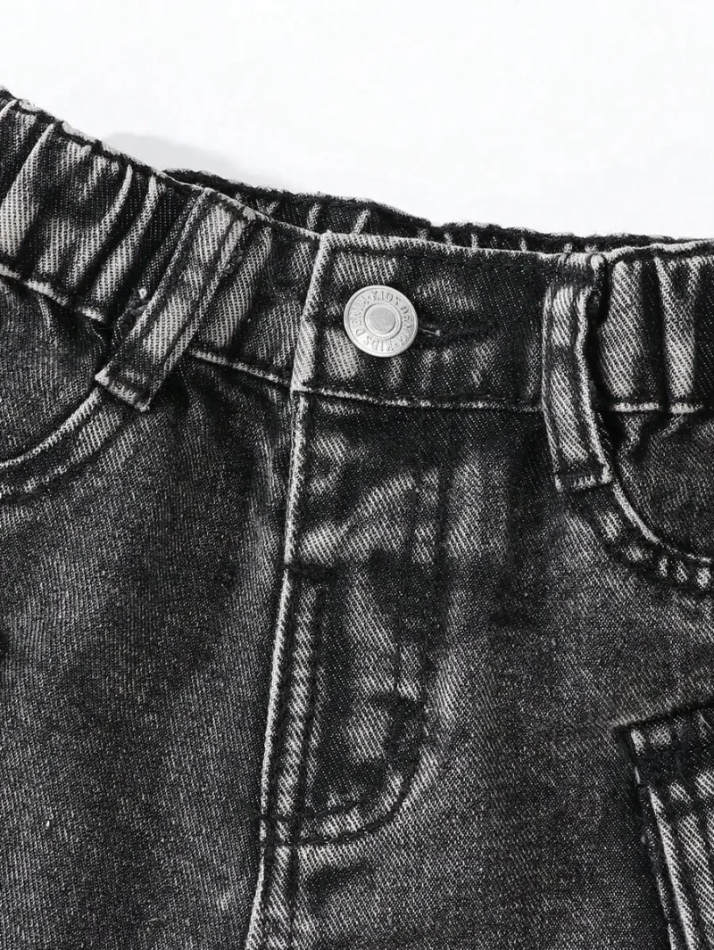 Cargo Multiple Pocket Cute & Denim Shorts