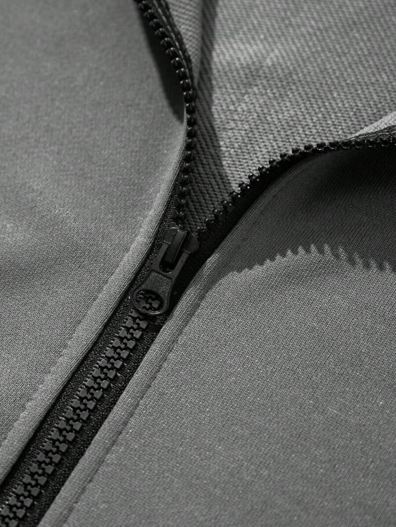 Colorblock Raglan Sleeve Jacket & Sweatpants