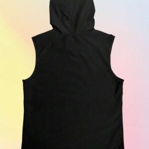 Hooded Sweatshirt Vest For Workout