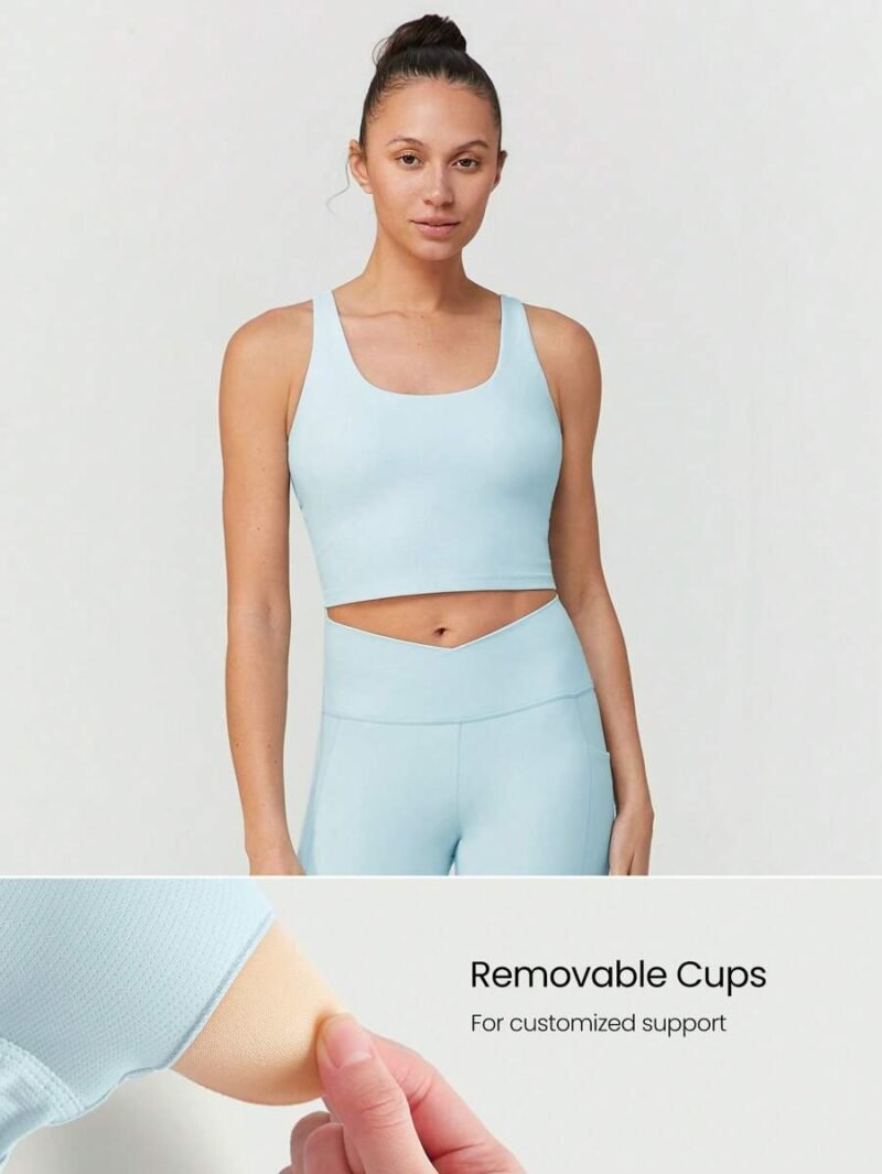 Twist Back Sports Tank Top