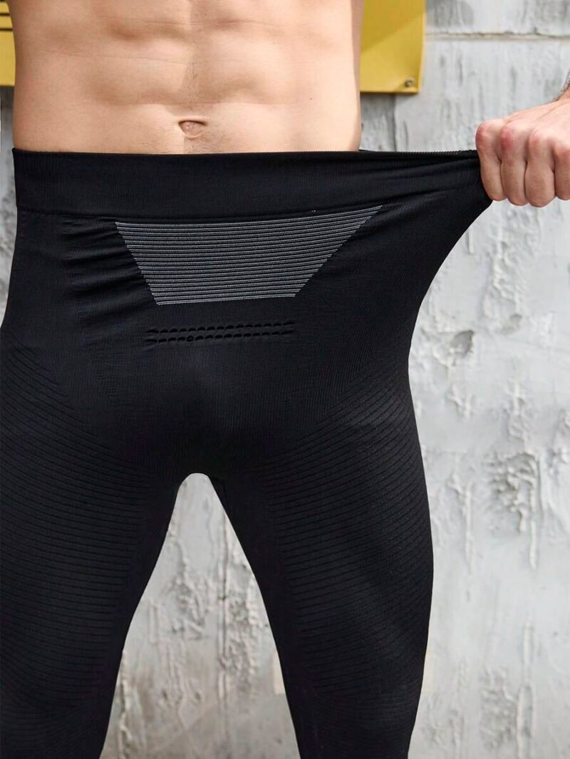 Letter Printed Sporty Skinny Pants