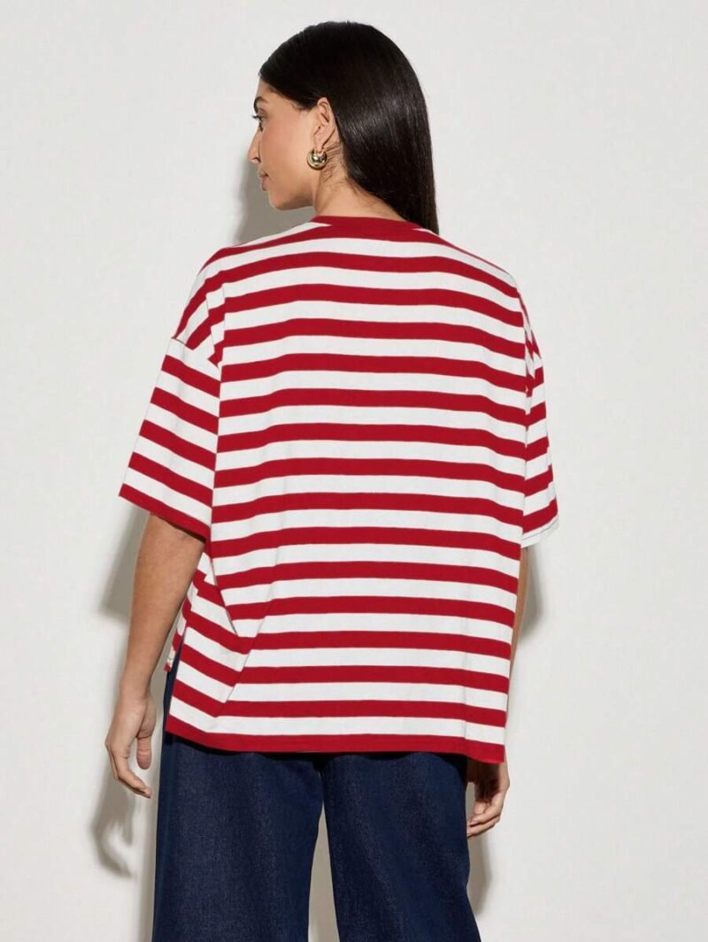 Classic Nautical Style Casual Weekend Top