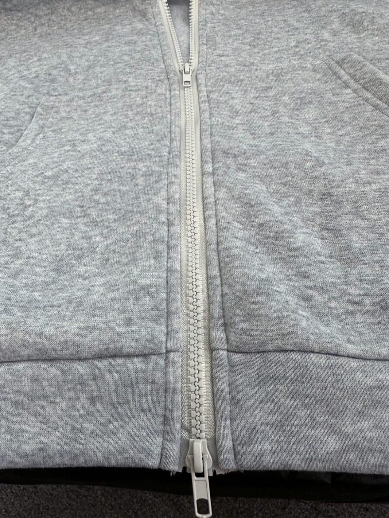 Solid Color Drawstring Hoodie  And Sweatpants Set