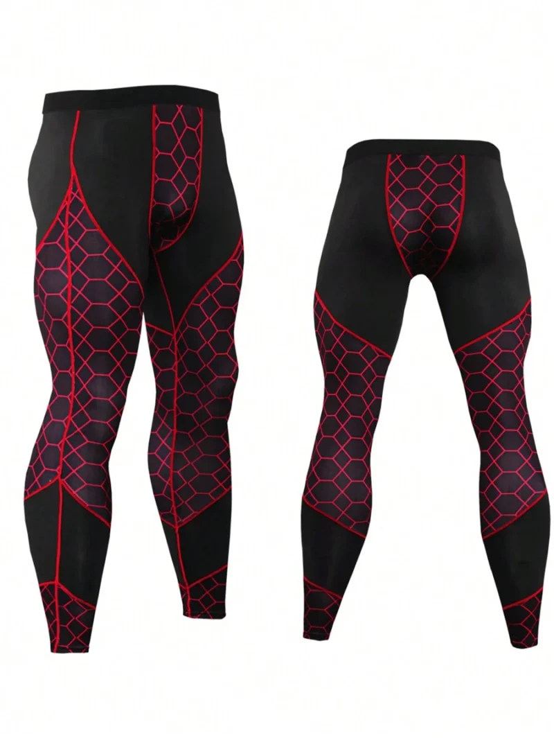 Men's Geometric Print Sports Pants