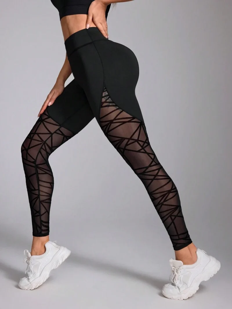 Legging Non See Through Capri High Waisted