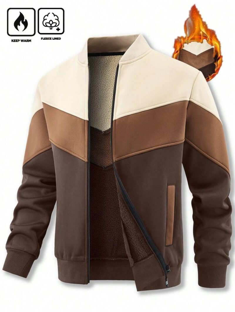 Casual Loose Fit Thermal Lined  Jacket