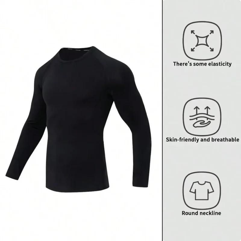 Compression Sportswear Workout Shirt