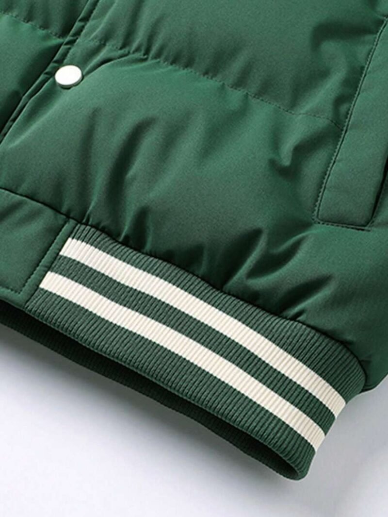 New Patchwork Baseball Jacket