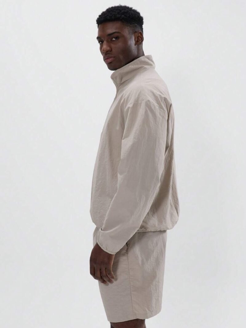 Musero Quarter Zip Pull Over Nylon Jacket