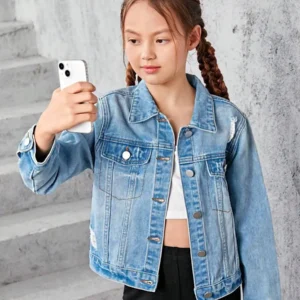 Flap Pocket Denim Jacket