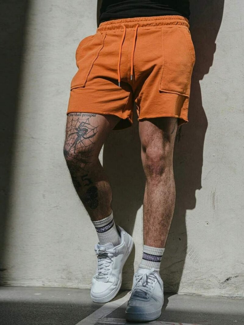Drawstring Waist Sports Shorts Gym Shorts Jogger