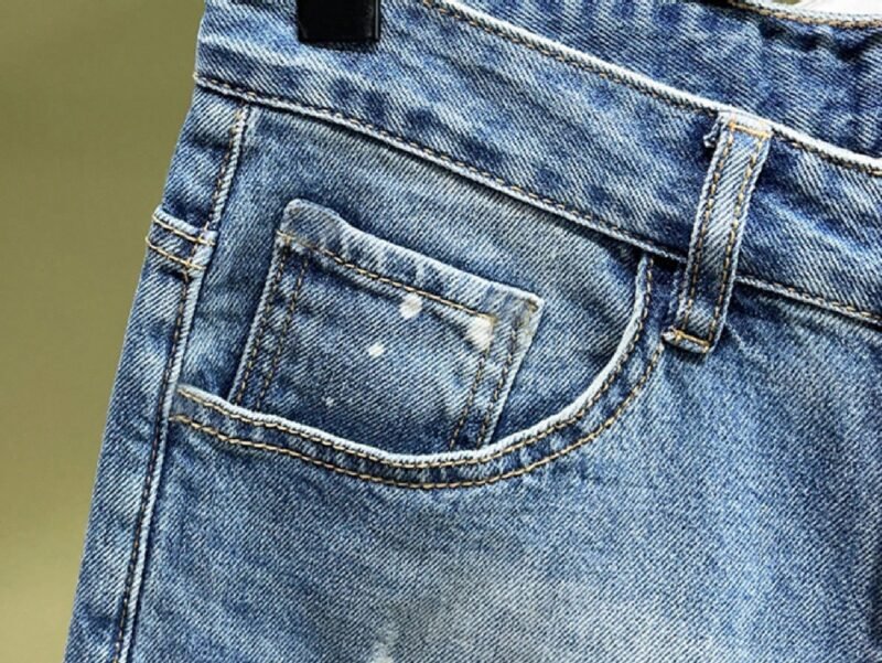 Denim Shorts Vintage Wash Versatile