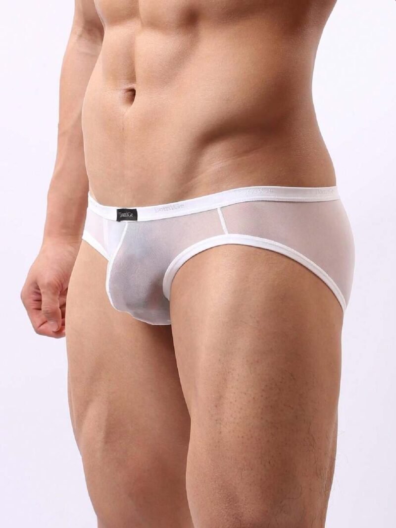 Elasticity Mesh Transparent Low Waist Full