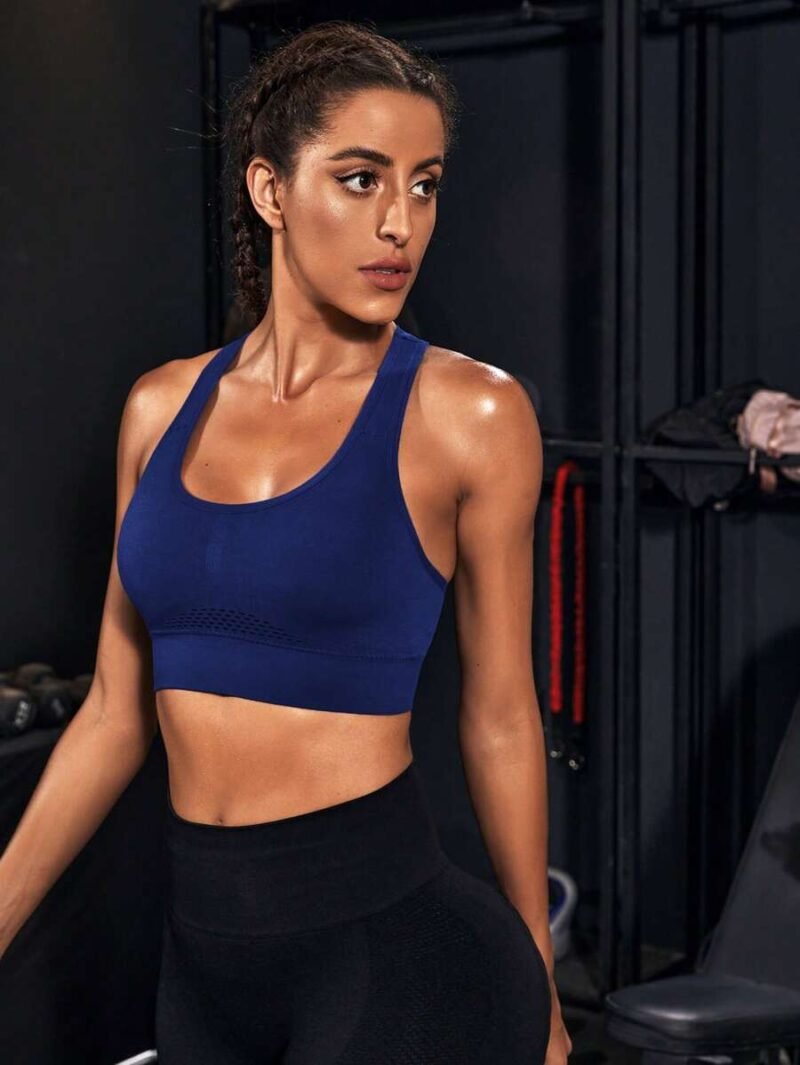 Powerista Hollow Out Racerback Sports Bra