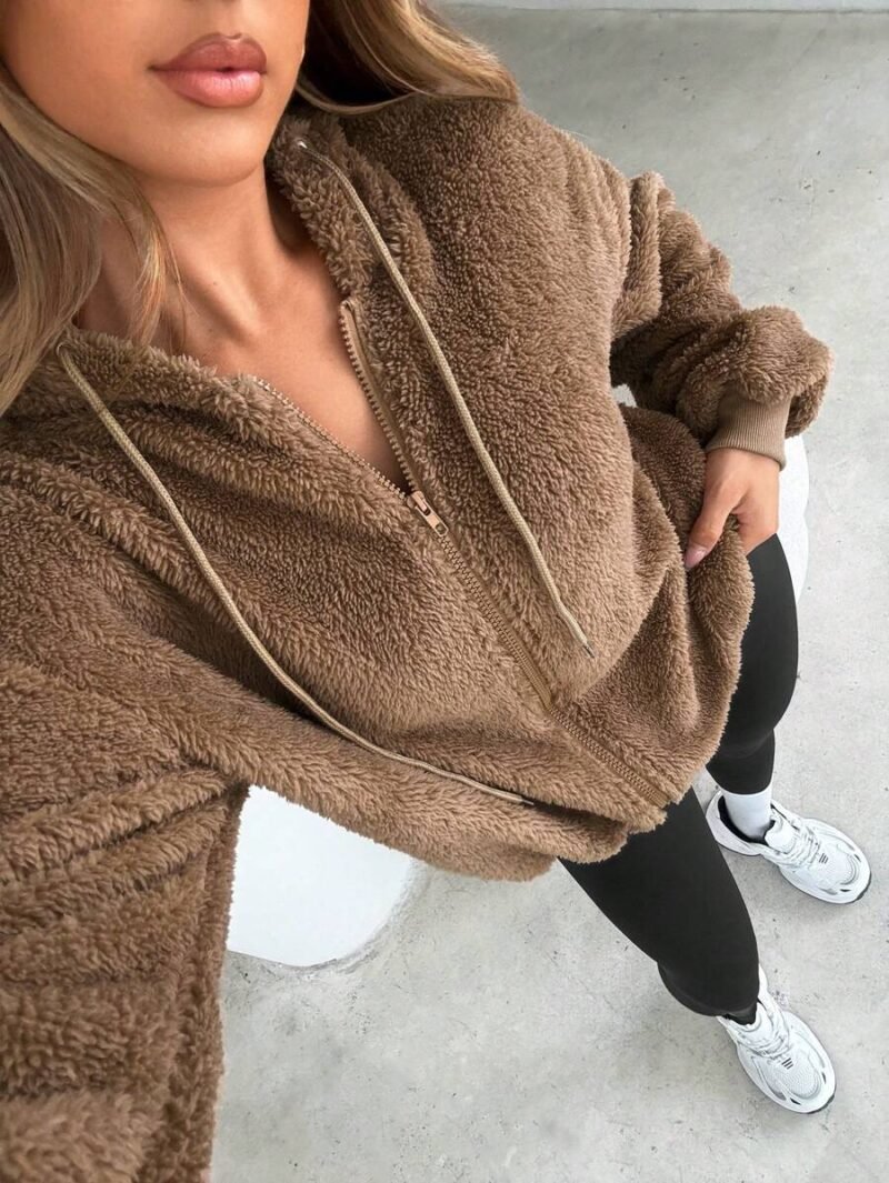 Fleece Hooded Sweatshirt Thick & Warm Fleece