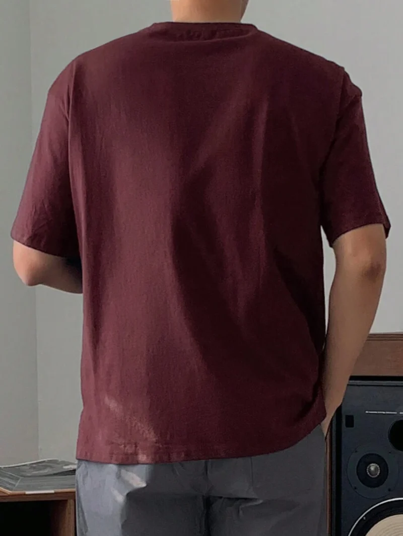Summer Casual Short Sleeve T Shirt With Letter Print