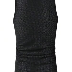 Casual Mesh Sleeveless Tank Top For Going Out