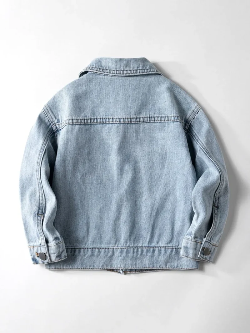 Casual Loose Fit Denim Jacket Fashionable And Versatile