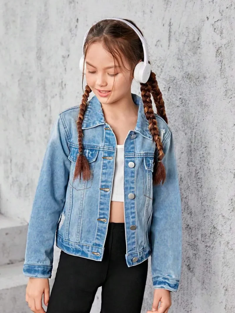 Flap Pocket Denim Jacket