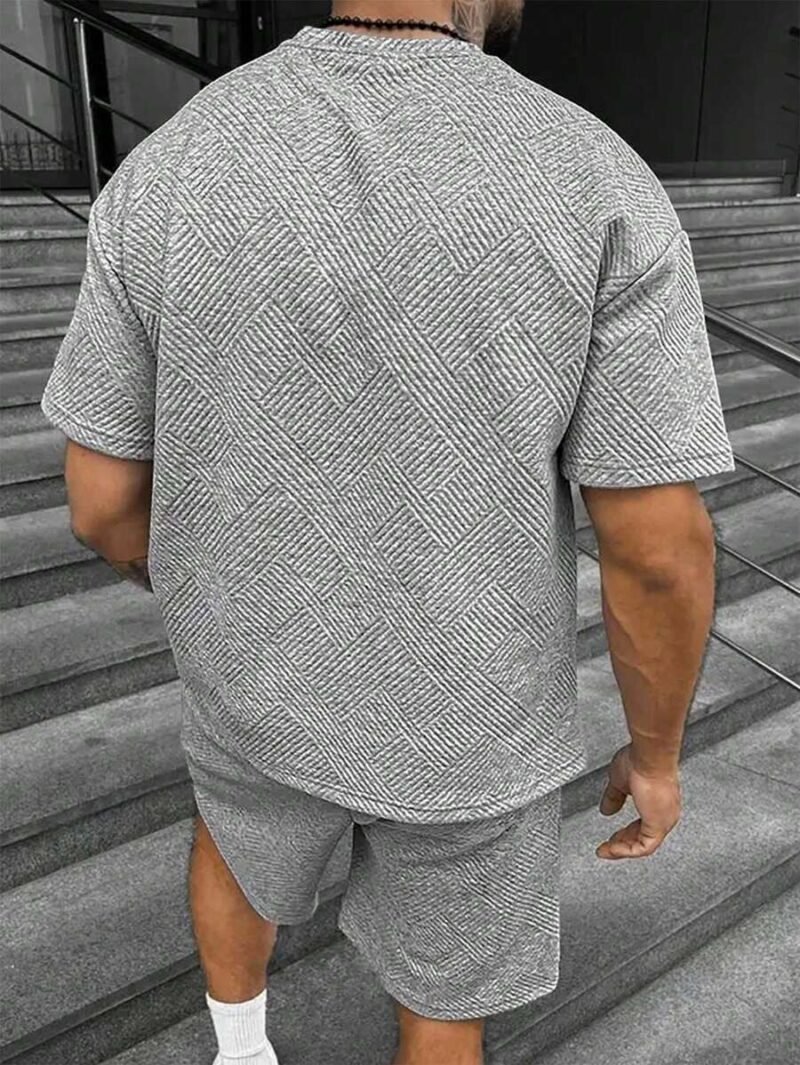 Summer Leisure Solid Texture Shorts