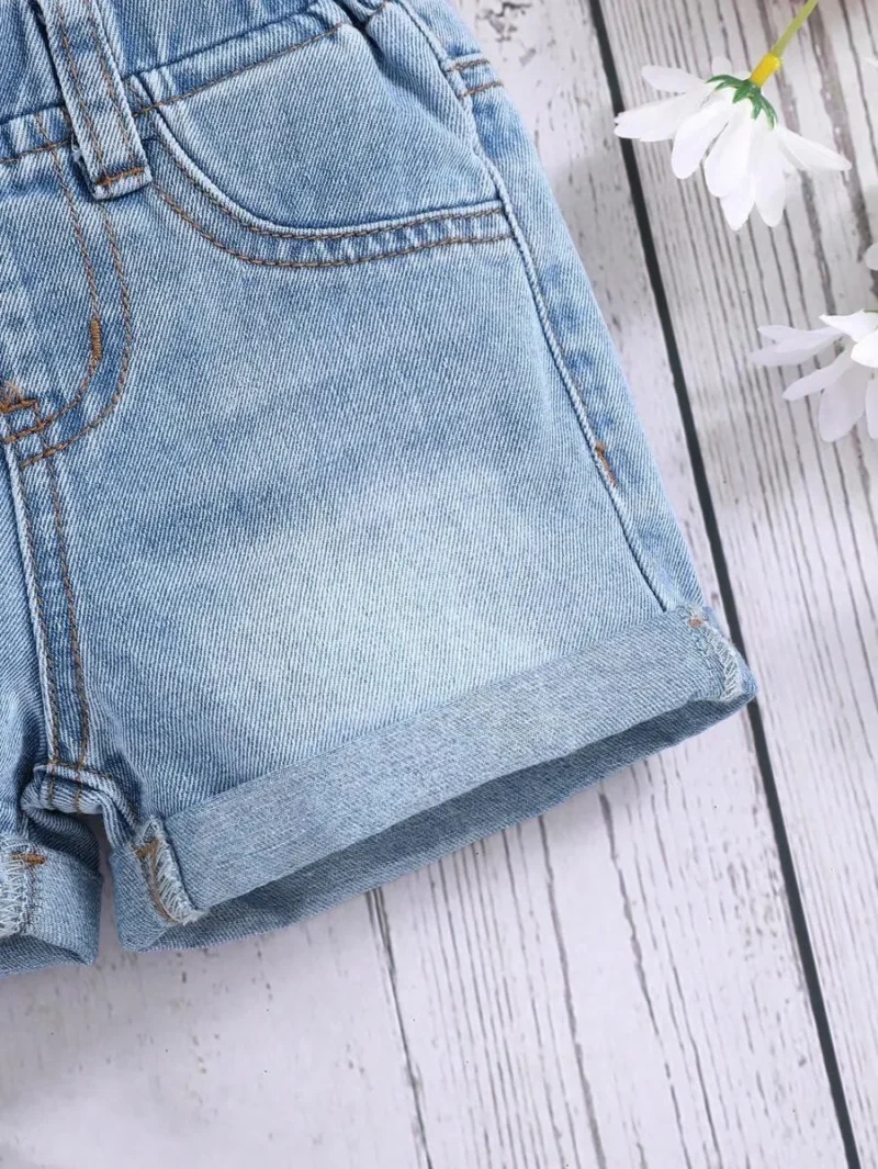 Casual Fashionable Comfortable Soft Denim Shorts