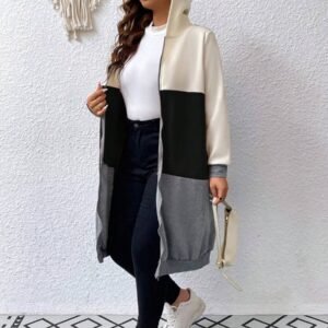 Colorblock Zip Up Hoodie