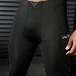 Letter Print Workout Fitness Leggings