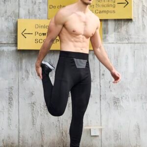 Letter Printed Sporty Skinny Pants