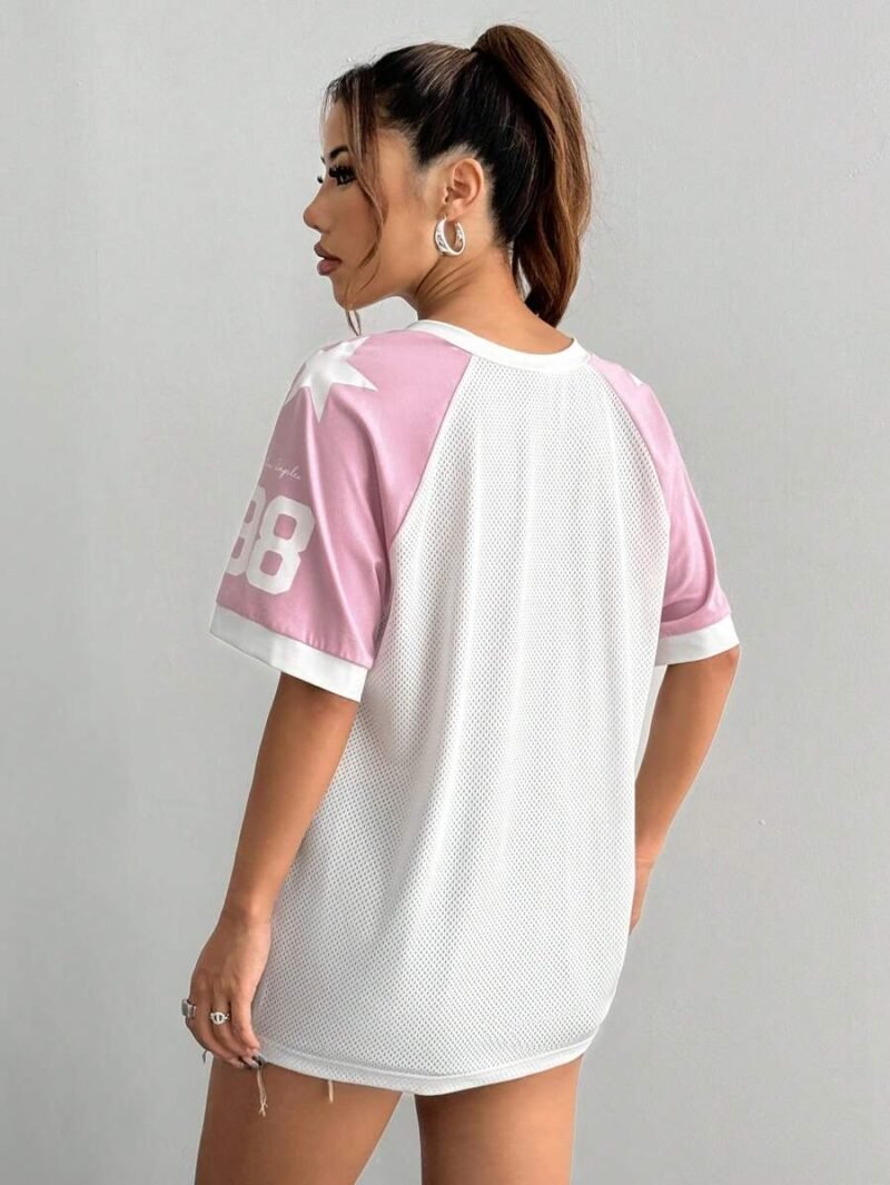 V Neck Dolman Short Sleeve