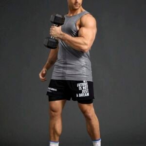 Round Neck Daily Fitness Casual Sports Tank Top