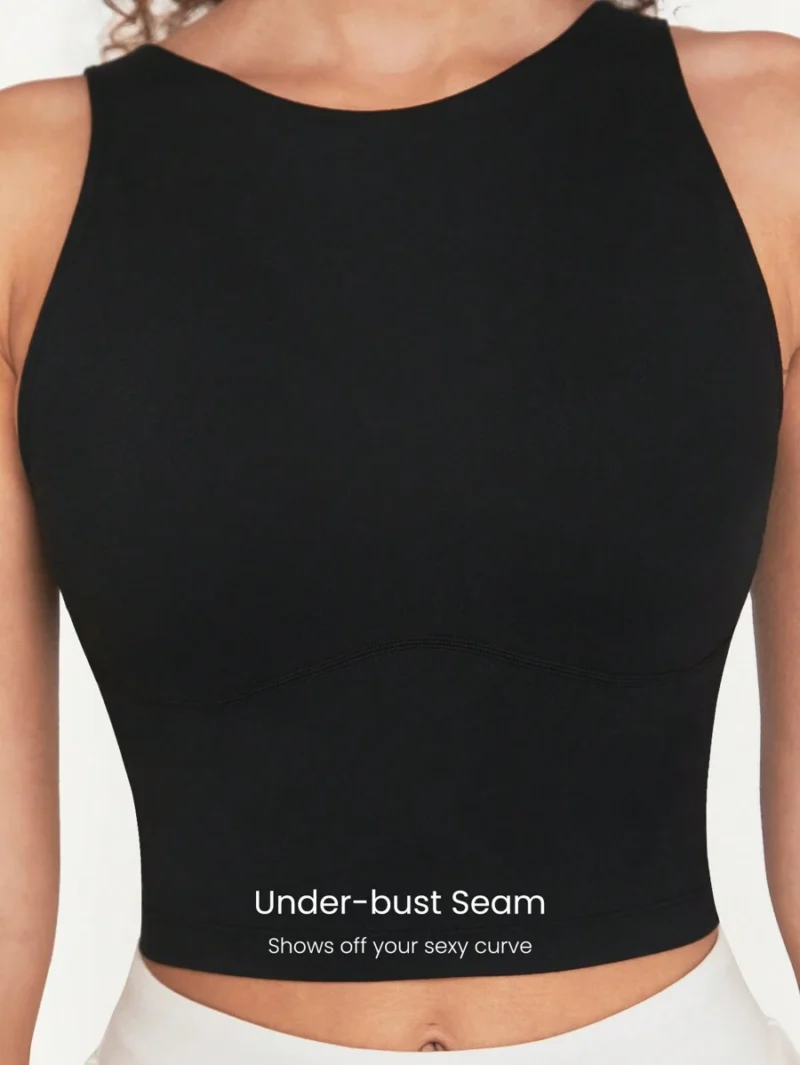 Longline U Back Sports Bra Tank Top
