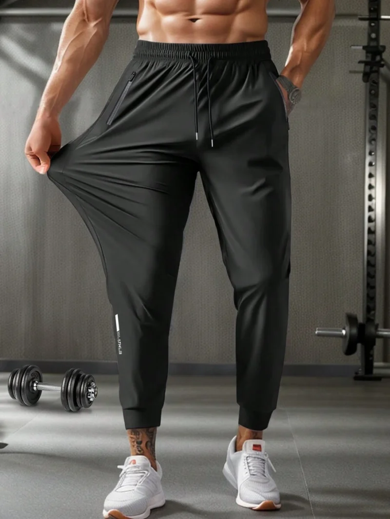 Comfortable Zipper Pocket Adjustable Waistband