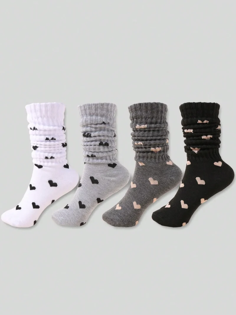Knitted Socks  Warm Casual Socks Elastic Socks