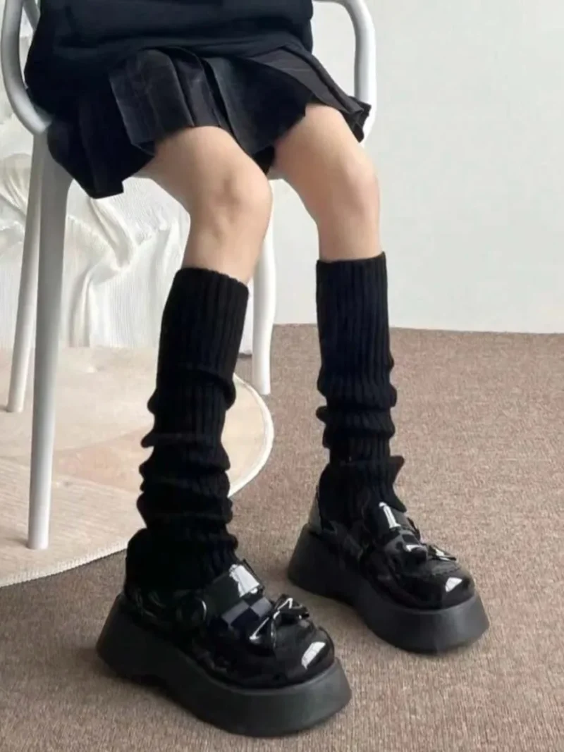 Leg Warmers Cute Flared Knitted