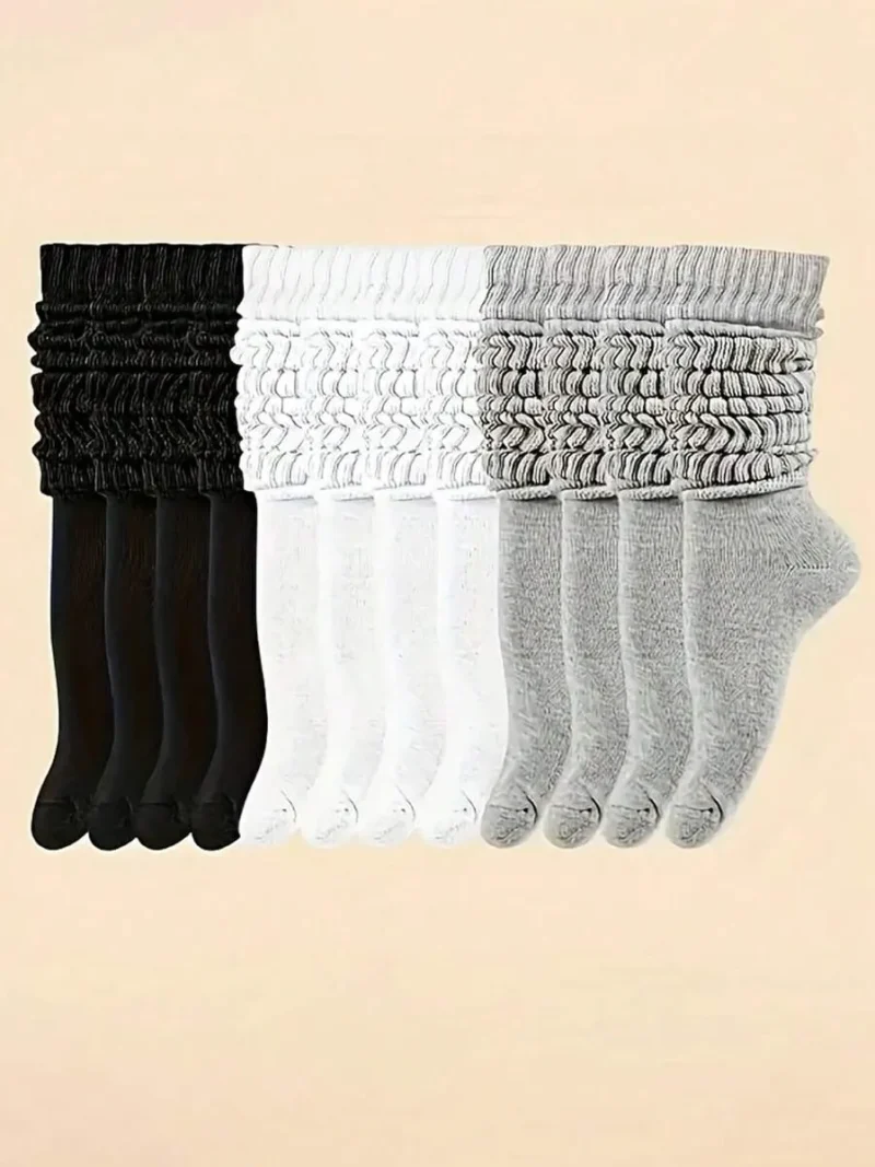 Soft & Comfortable Knitted Long Socks