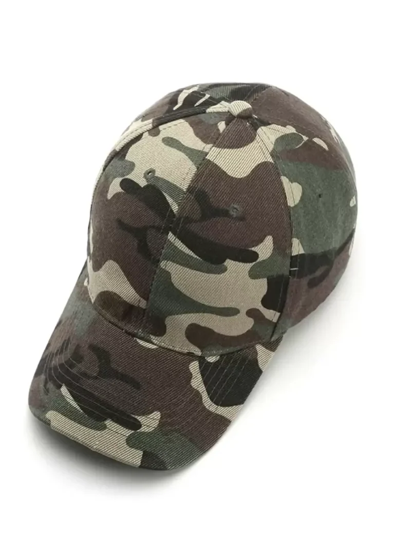Men Camo Print Baseball Cap