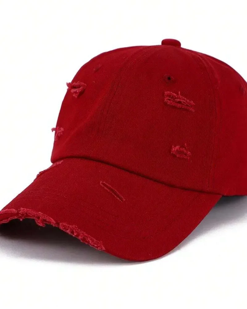 Solid Color Vintage Washed Distressed Cap