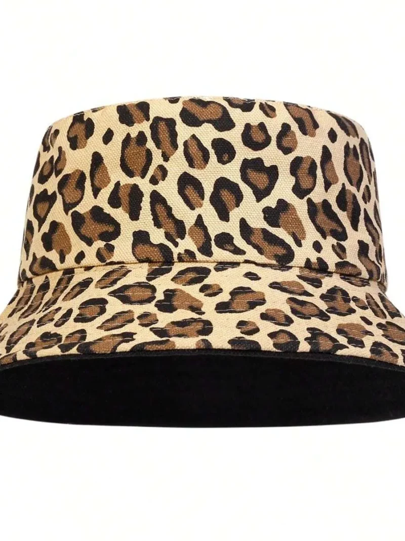 Leopard Print Bucket Hat