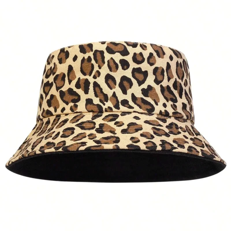 Leopard Print Bucket Hat