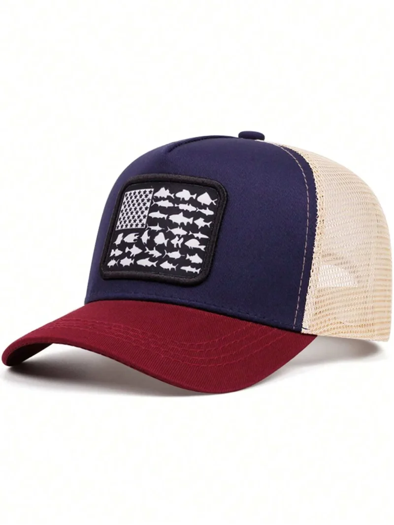 Fishing School Embroidered Trucker Cap