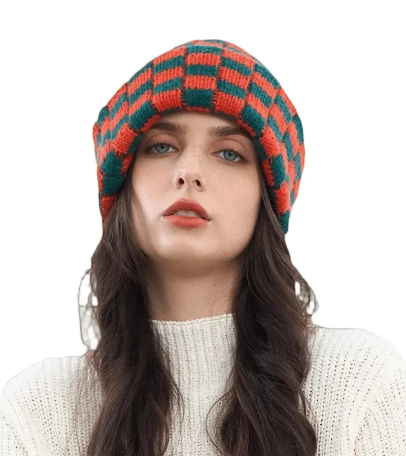 New Winter Knitted Hat For Women Men