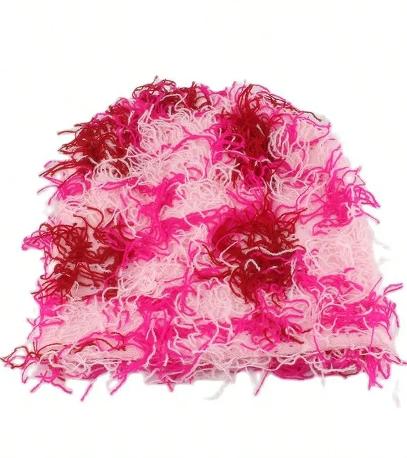 Women Funny Hat Autumn Winter Knitted Beanie